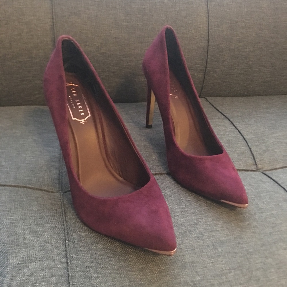 Ted Baker Neevo pointed toe pumps - Picture 1 of 7